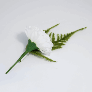 White Carnation Buttonhole