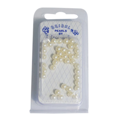 Ivory Pearls, Pack of 90, 5mm size.