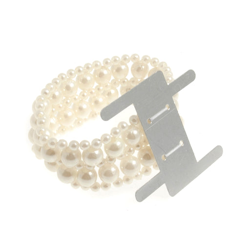 2 Row Ivory Pearl Bracelet