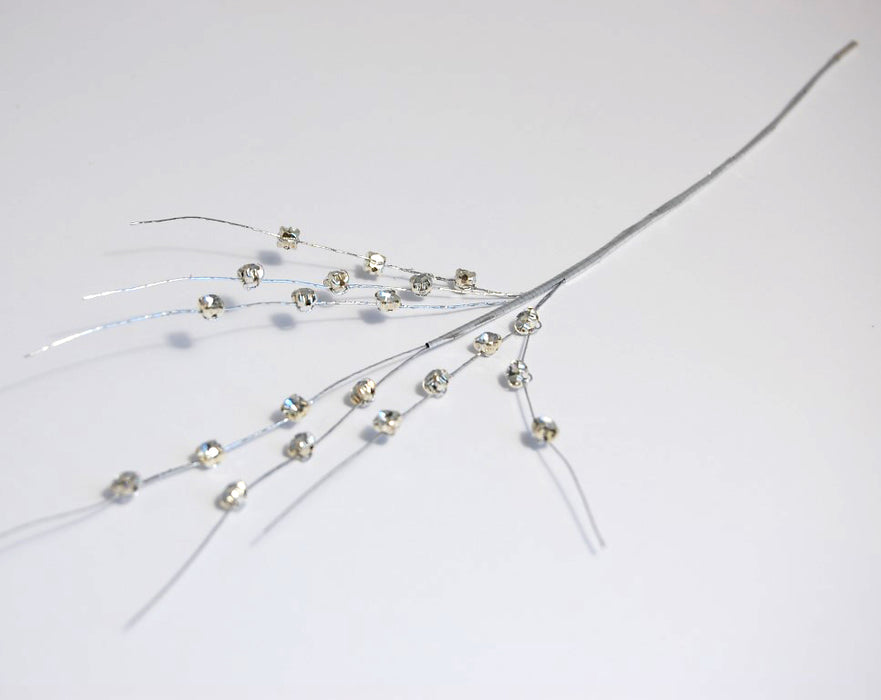 3mm Diamante Spray Clear/Silver