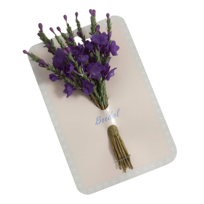 Dark Purple Heather Spray x 12 stems