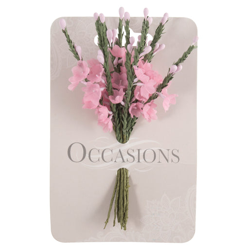Pink Heather x 8 Stems
