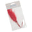 Narrow Feathers x 6 - Red