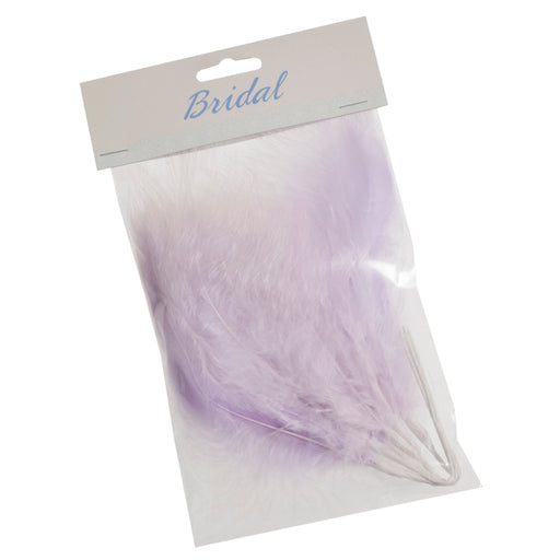 Fluffy Feathers x 6 Stems - Lilac