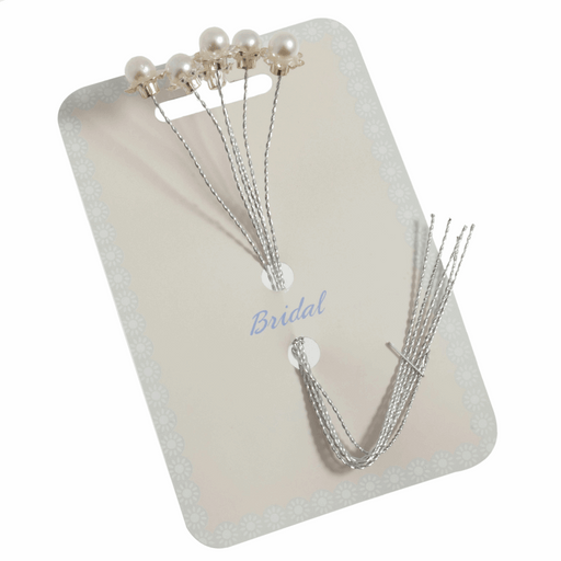 Pearl Bead Flowers -7mm- Pack of 6