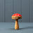 Wooden Mushroom x 13.5cm - Red