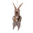 Hanging Wool Rabbit 15cm