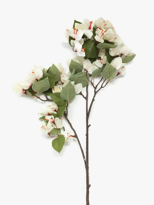 Bougainvillea Branch - 90cm - White