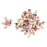 Wooden Craft Embellishments - Floral Birds - Pack of 12