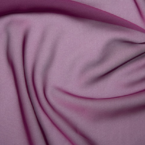 Chiffon Cationic Fabric x 145cm - Magenta