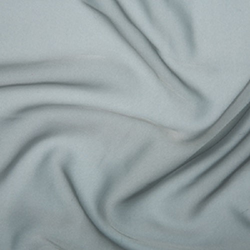 Chiffon Cationic Fabric x 145cm - Silver
