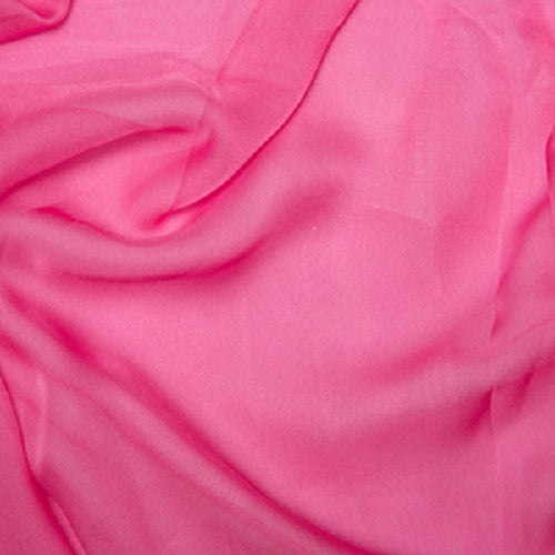 Chiffon Cationic Fabric x 145cm - Sugar Pink