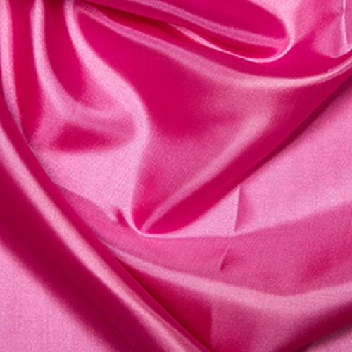 1 Metre Habotai Cerise Silk Lining Fabric 100% Polyester  145cm / 58" wide