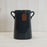 Navy Ceramic Vase with Handles x 18cm