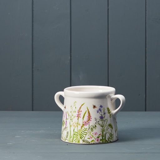 Meadow Design Ceramic Pot -10cm