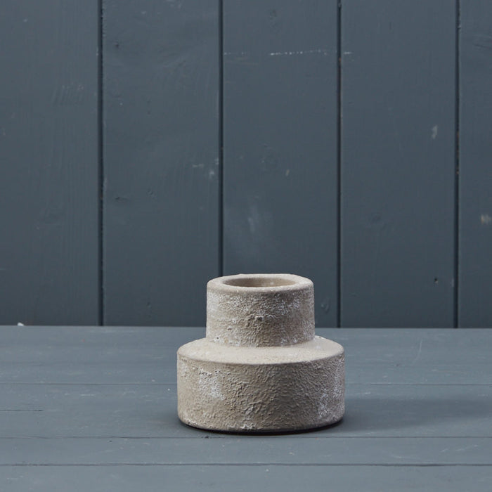 Cement Candle Holder