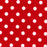 100% Cotton Poplin Fabric Red - 7mm Polka Dot - 112cm wide