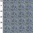 Grey Paisley 1 Metre 100 % Cotton Poplin Fabric Width: 110cm (44 inches)