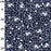 1 Metre 100 % Cotton Poplin Floral Burst on Navy Background Fabric Width: 110cm (44 inches) CP0813