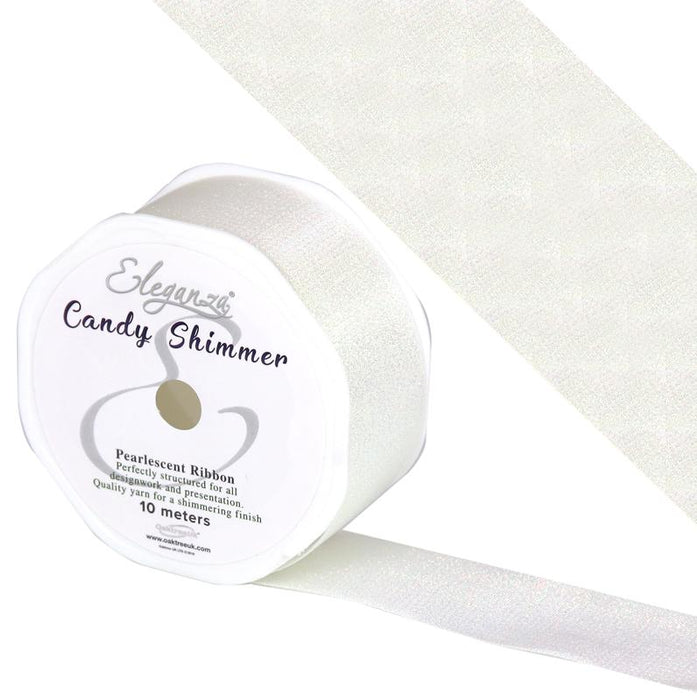 Candy Shimmer Metallic Iridescent Ribbon 38mm x 10m - Metallic Iridescent