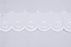 40mm Broderie Anglaise  Scalloped Edge - White - Sold by the metre
