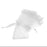 Eleganza Organza Bags 7.5 x 10cm - White (10pcs)