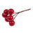 6 Red Berries - 15mm