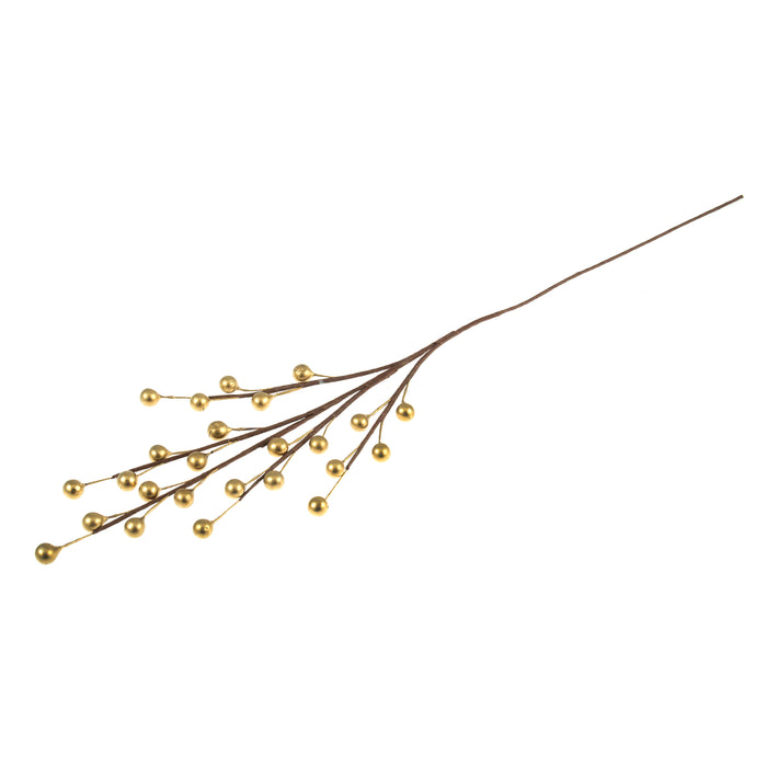 Berry Branch - Gold -  0.8 x 10 x 42cm
