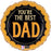 Fathers Day 18" Foil Balloon - 'You're The Best Dad' Beer Design