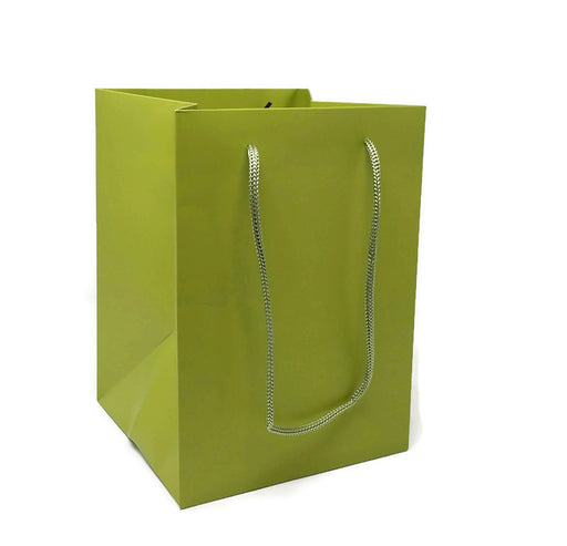 Flower Bag With Rope Handle x 10 - Sage Green