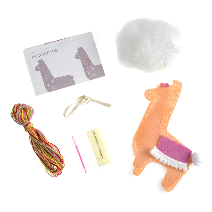 Make Your Own Lama Felt Kit