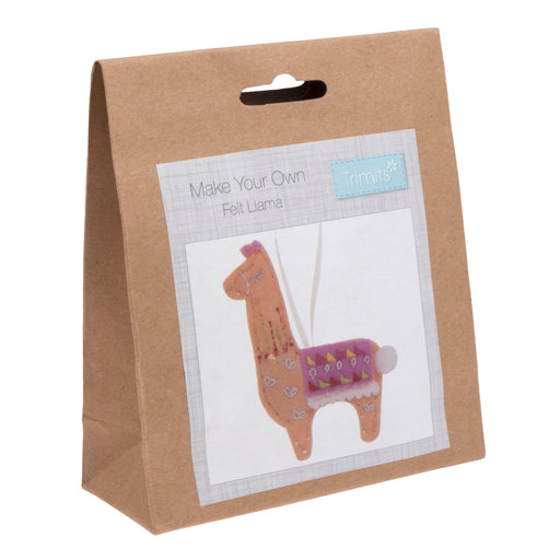 Make Your Own Llama Felt Kit