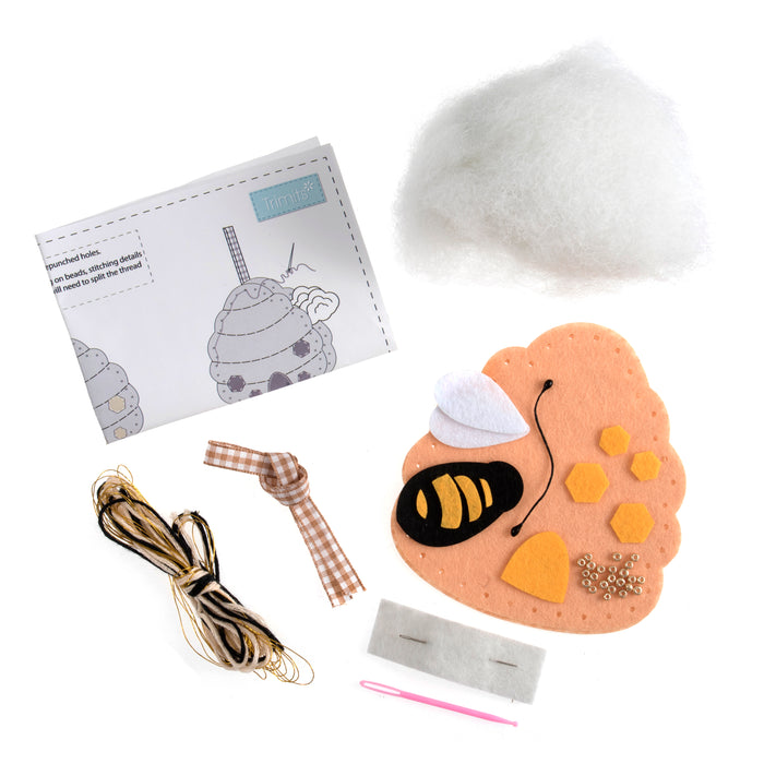 Make Your Own Felt Bee Hive  Kit