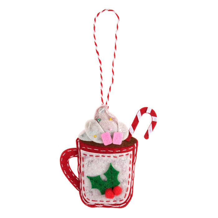 Make Your Own Felt Hot Chocolate