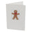 Card Cross Stitch Kit - Gingerbread Man