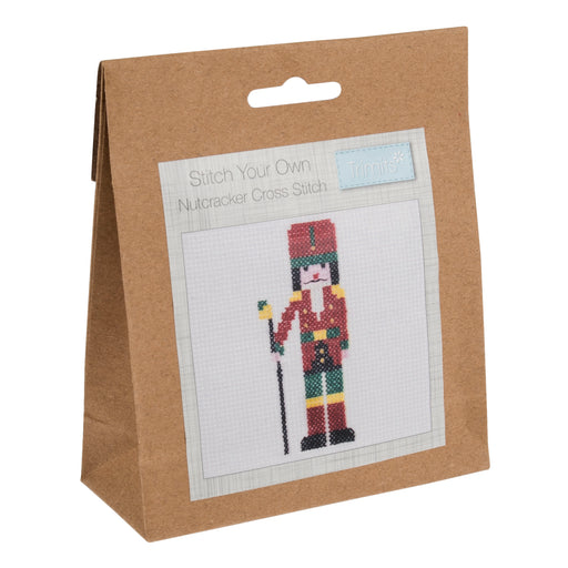 Mini Counted Cross Stitch Kit - Nutcracker