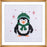 Mini Counted Cross Stitch Kit-  Penguin