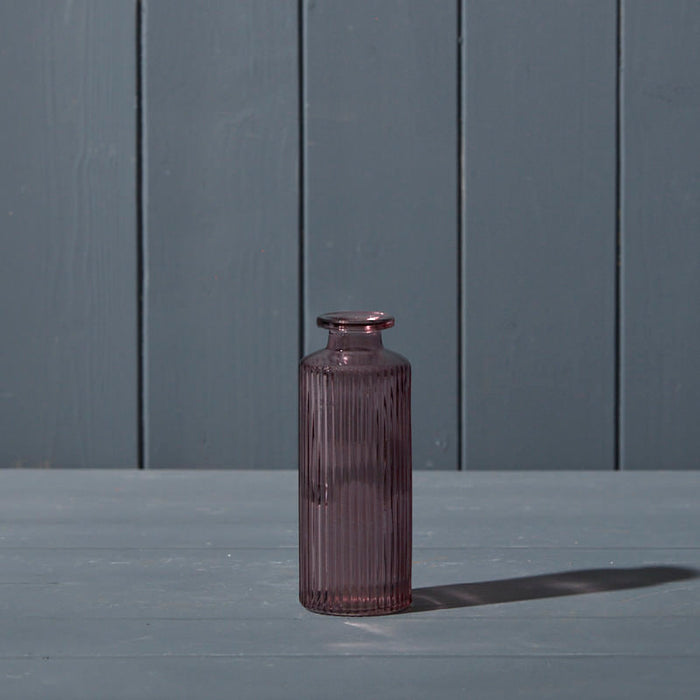 Amethyst Narrow Glass Bottle