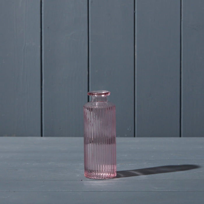 Lavender Glass Bottle Vase x 13cm