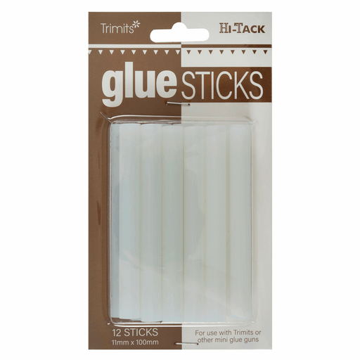 12 pcs of 11mm Glue Sticks 100mm Length