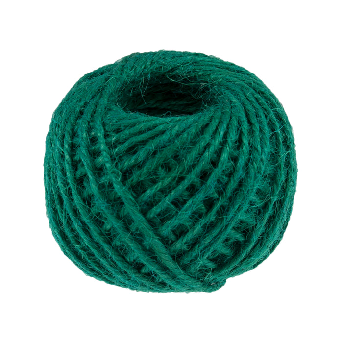 Green Jute Fibre Cord -  27m x 2mm
