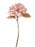 Glittered Single Hydrangea - 45cm long, 18cm diameter- Light Pink 