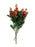 Glossy Berry & Green Leaf Bush x 42cm - Orange