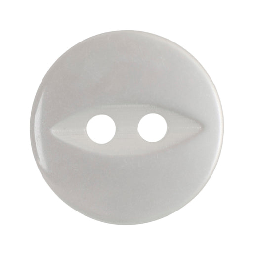 19mm-Pack of 4, White Fisheye Buttons