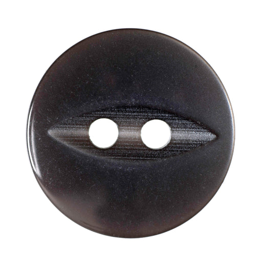11mm-Pack of 13, Grey Fisheye Buttons