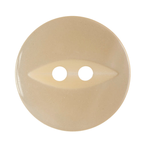 11mm-Pack of 13, Creamy Lemon Fisheye Buttons