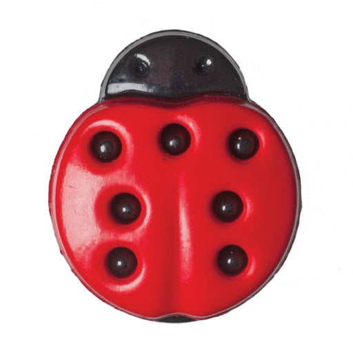 15mm-Pack of 4, Ladybird Buttons