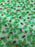 Polycotton Ladybirds on Green Leaves Background 45" Width T204