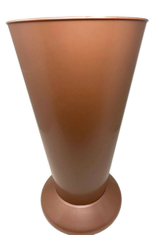 Rose Gold Plastic Flower Vase -Size 6 - 45cm