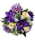 Water Lily Rose & Snowball Bush - Purple